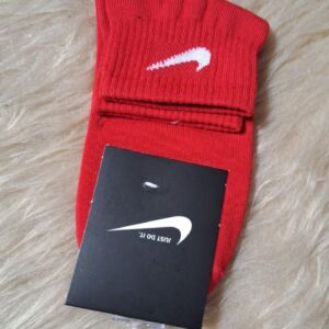 جوراب نایک نیم ساق رنگی سوپر نخ پنبه ای